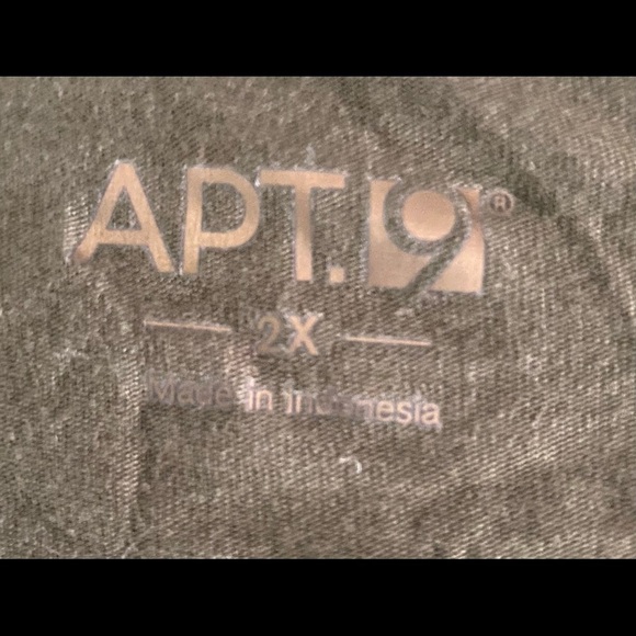 𝅺APT 9 Olive Green New With Tags Tunic 2xl - Picture 4 of 4